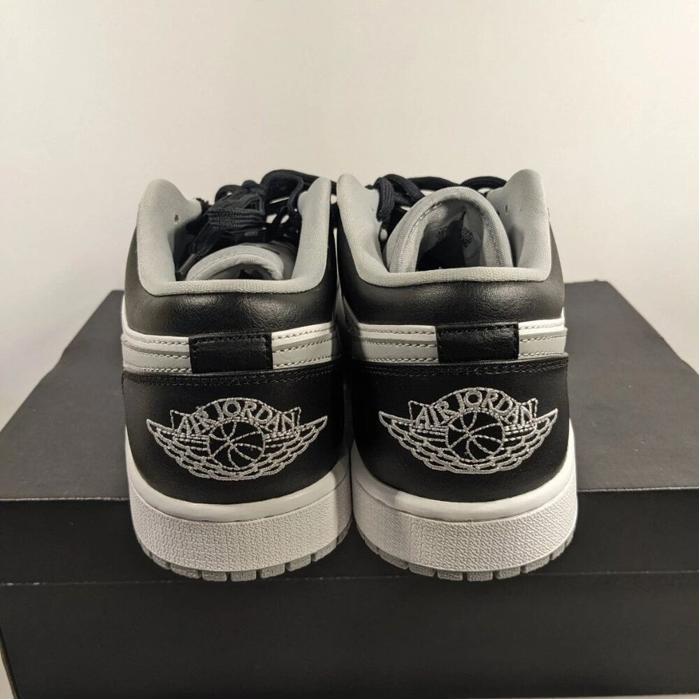 Nike Air Jordan 1 Low SHADOW Light Smoke Grey Toe 553558-039 Men's Size 10.5 - Picture 7 of 12